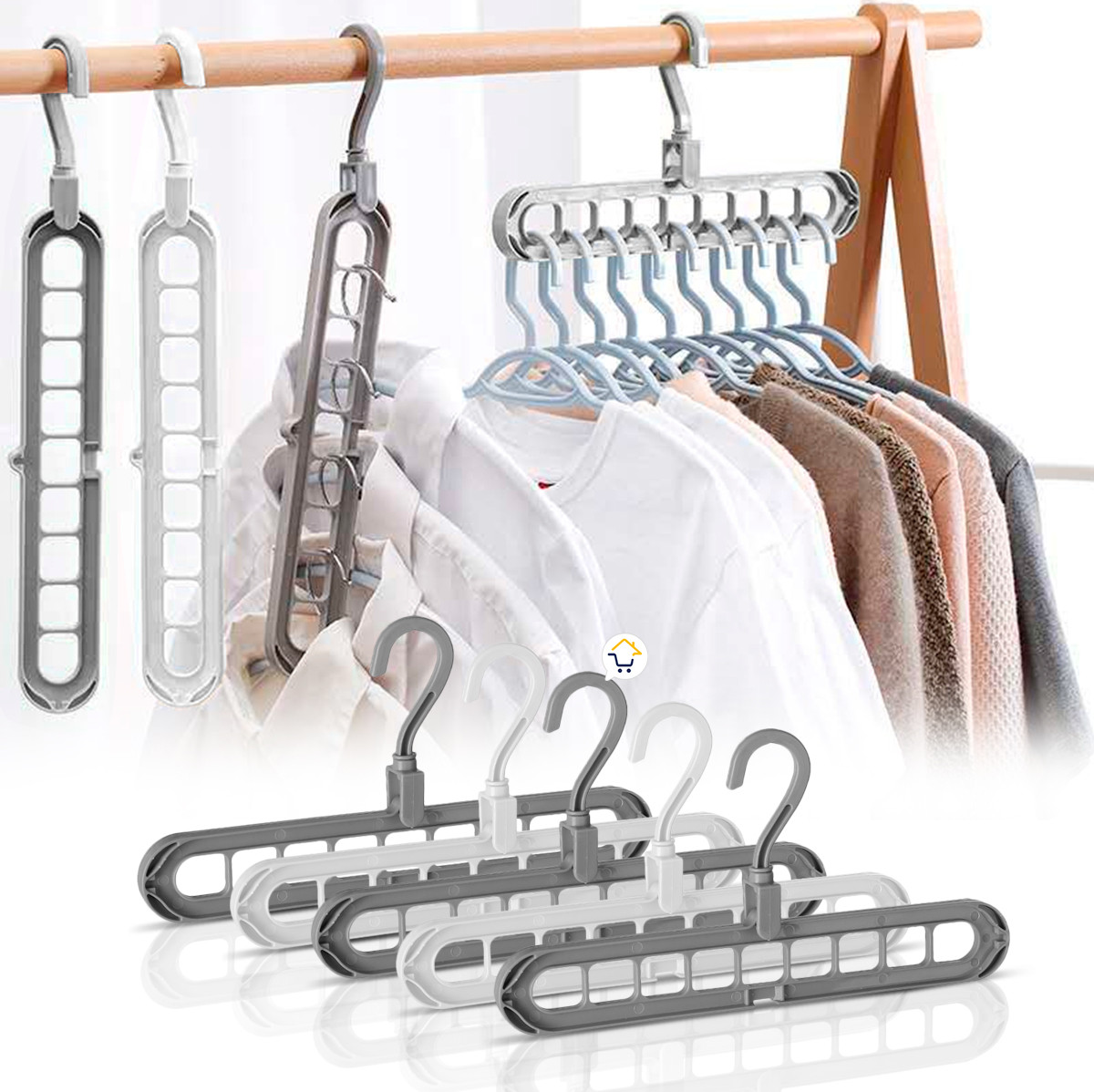 Miniatura 6 de Gancho Ahorrador Espacio X5 Z106